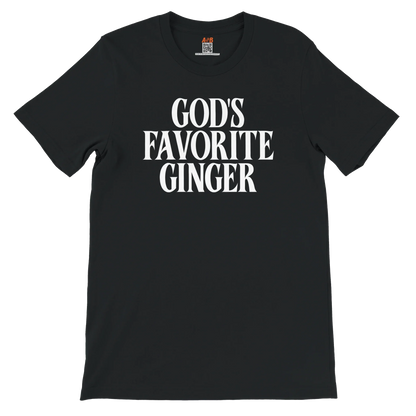 A-or-B-Tees T-Shirt God's Favorite Ginger T-Shirt – Funny Sarcastic Redhead Tee
