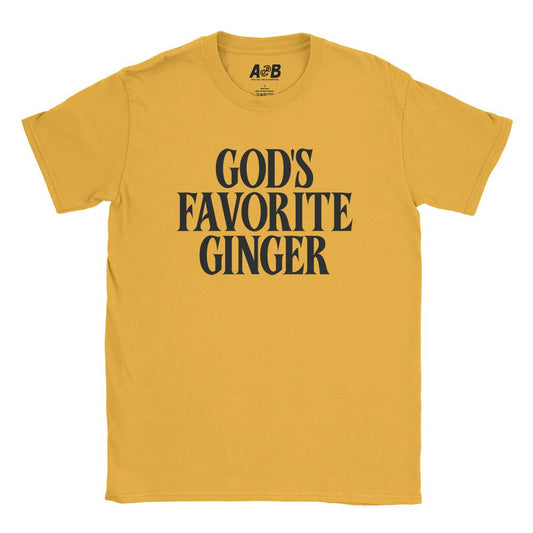 A-or-B-Tees T-Shirt Gold / S God's Favorite T-Shirt