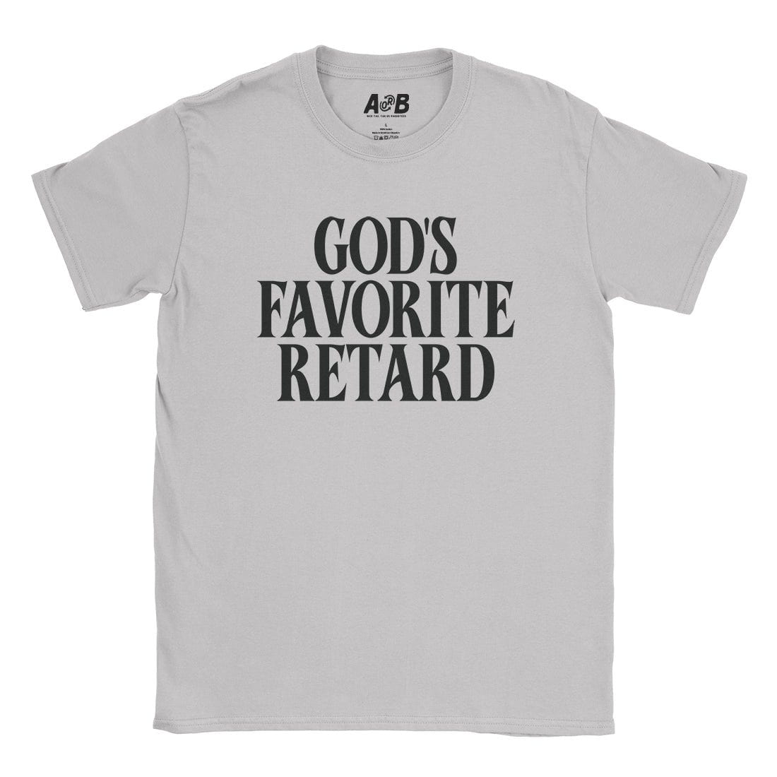 A-or-B-Tees T-Shirt Ice Grey / S God's Favorite T-Shirt