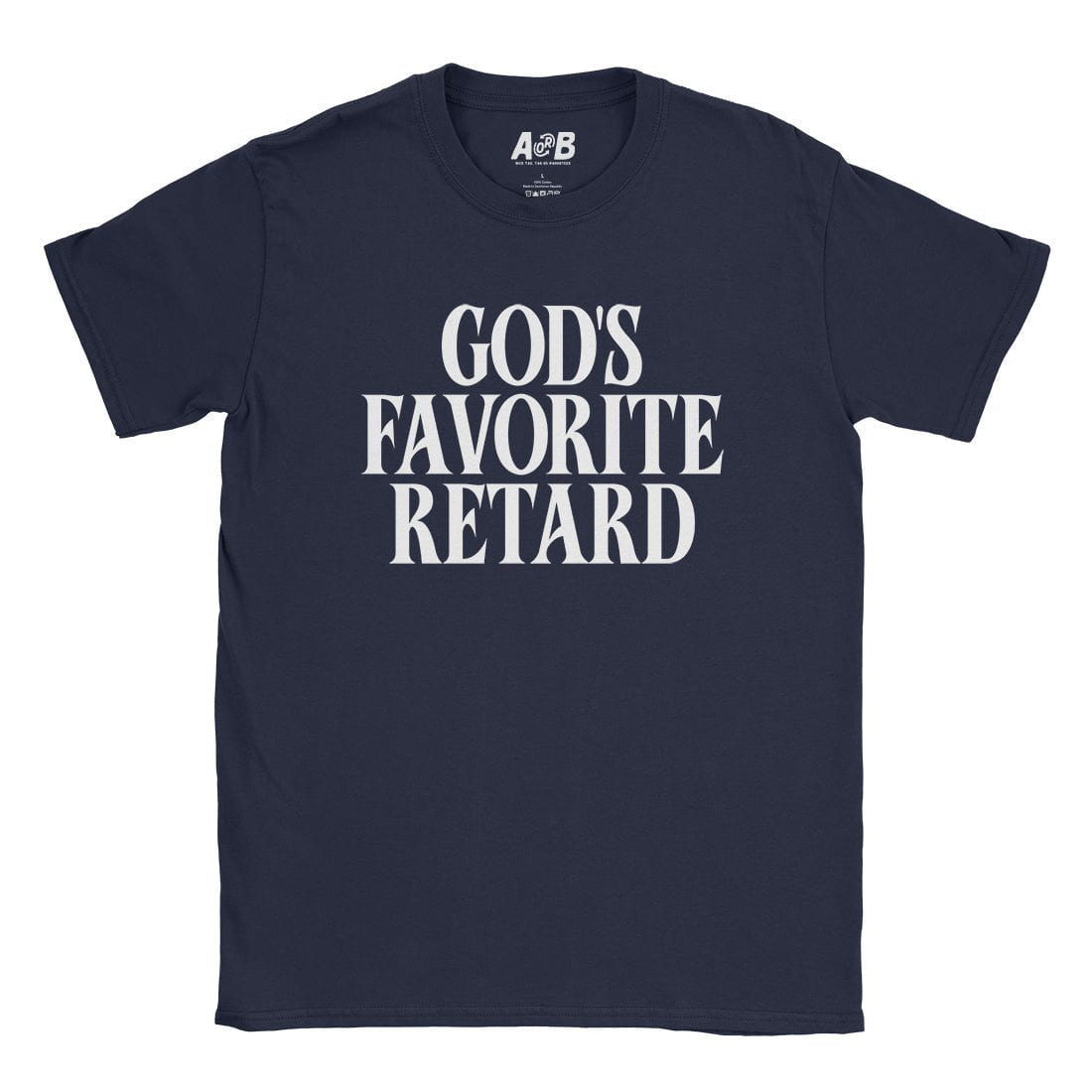 A-or-B-Tees T-Shirt Navy / S God's Favorite T-Shirt