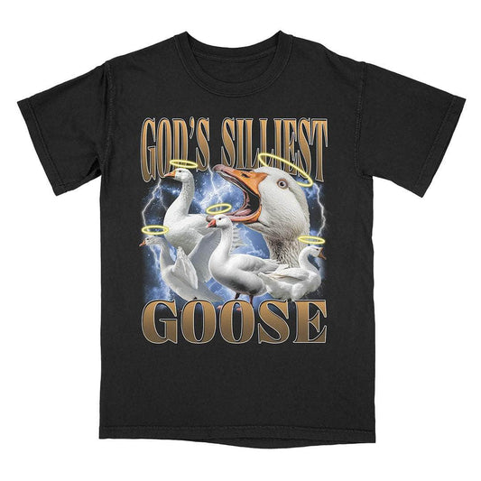 A-or-B-Tees T-Shirt Black / S God's Silliest Goose T-Shirt