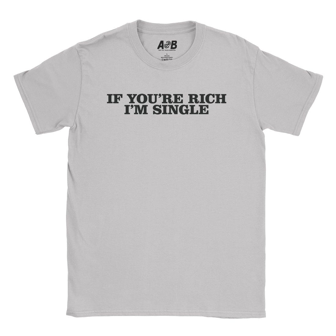 A-or-B-Tees T-Shirt Ice Grey / S Gold Digger T-Shirt