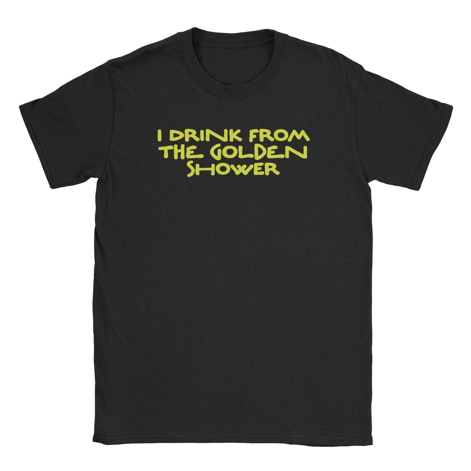 A-or-B-Tees T-Shirt Black / S Golden Shower T-Shirt