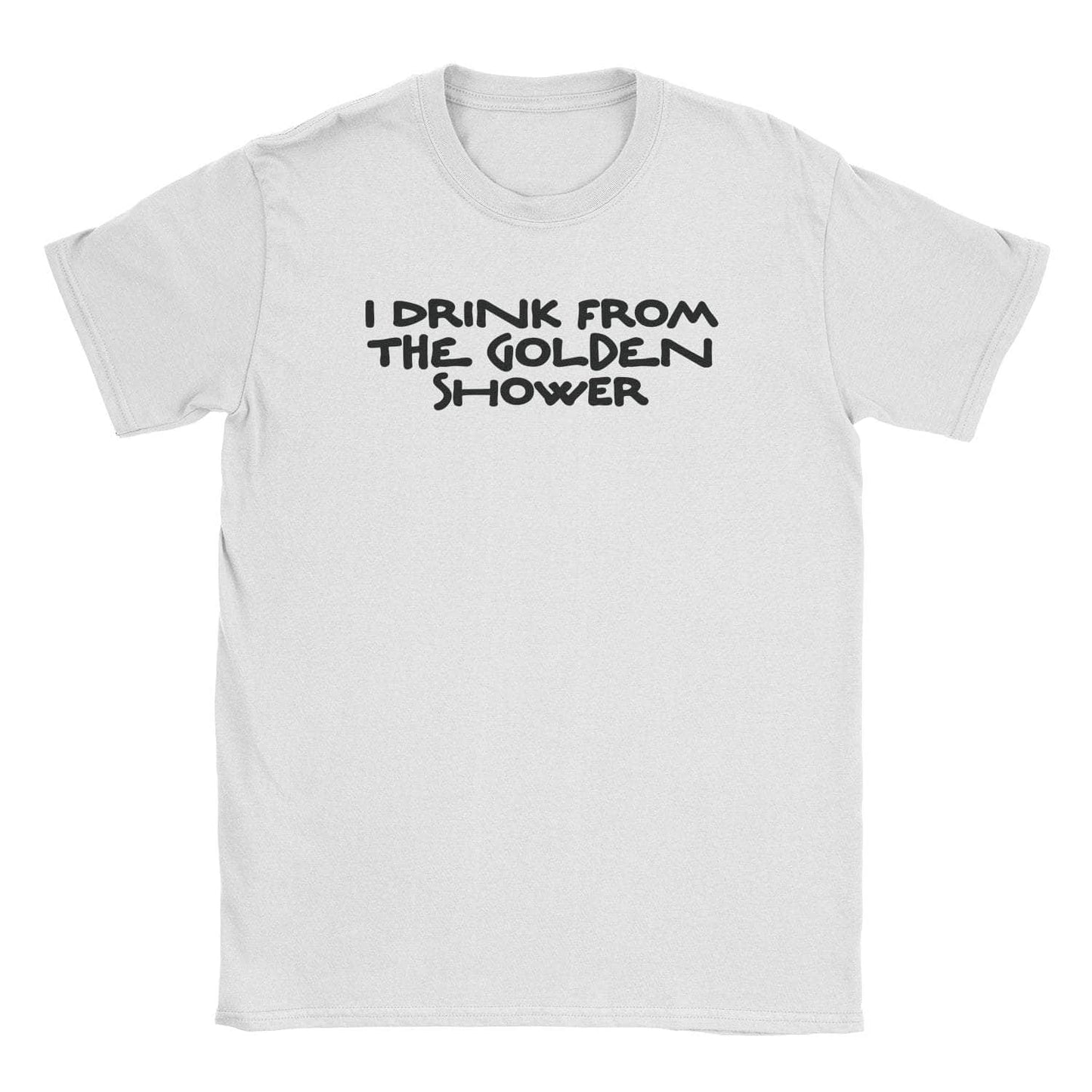 A-or-B-Tees T-Shirt White / S Golden Shower T-Shirt