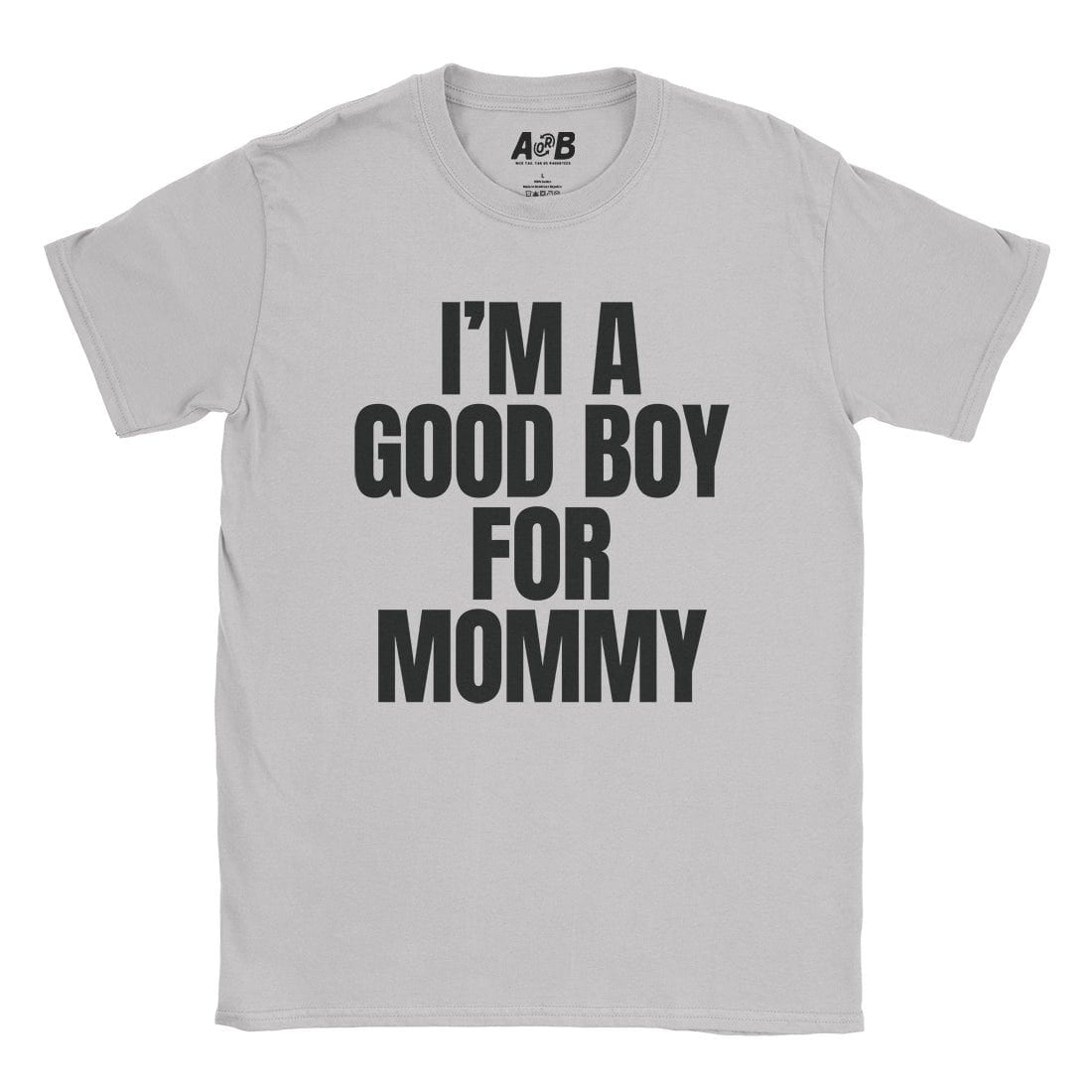 A-or-B-Tees T-Shirt Ice Grey / S Good Boy T-Shirt