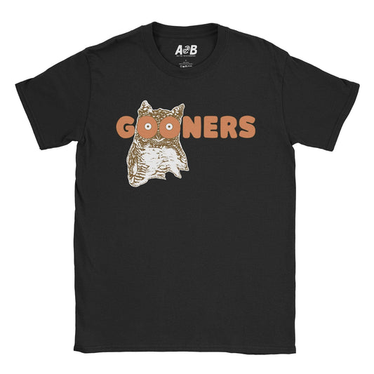 A-or-B-Tees T-Shirt Black / S Gooners T-Shirt