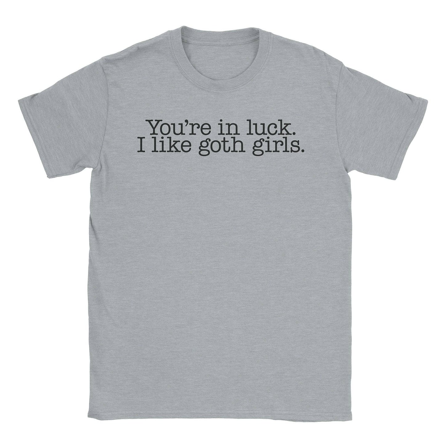 A-or-B-Tees T-Shirt Sport Grey / S Goth Girls T-Shirt