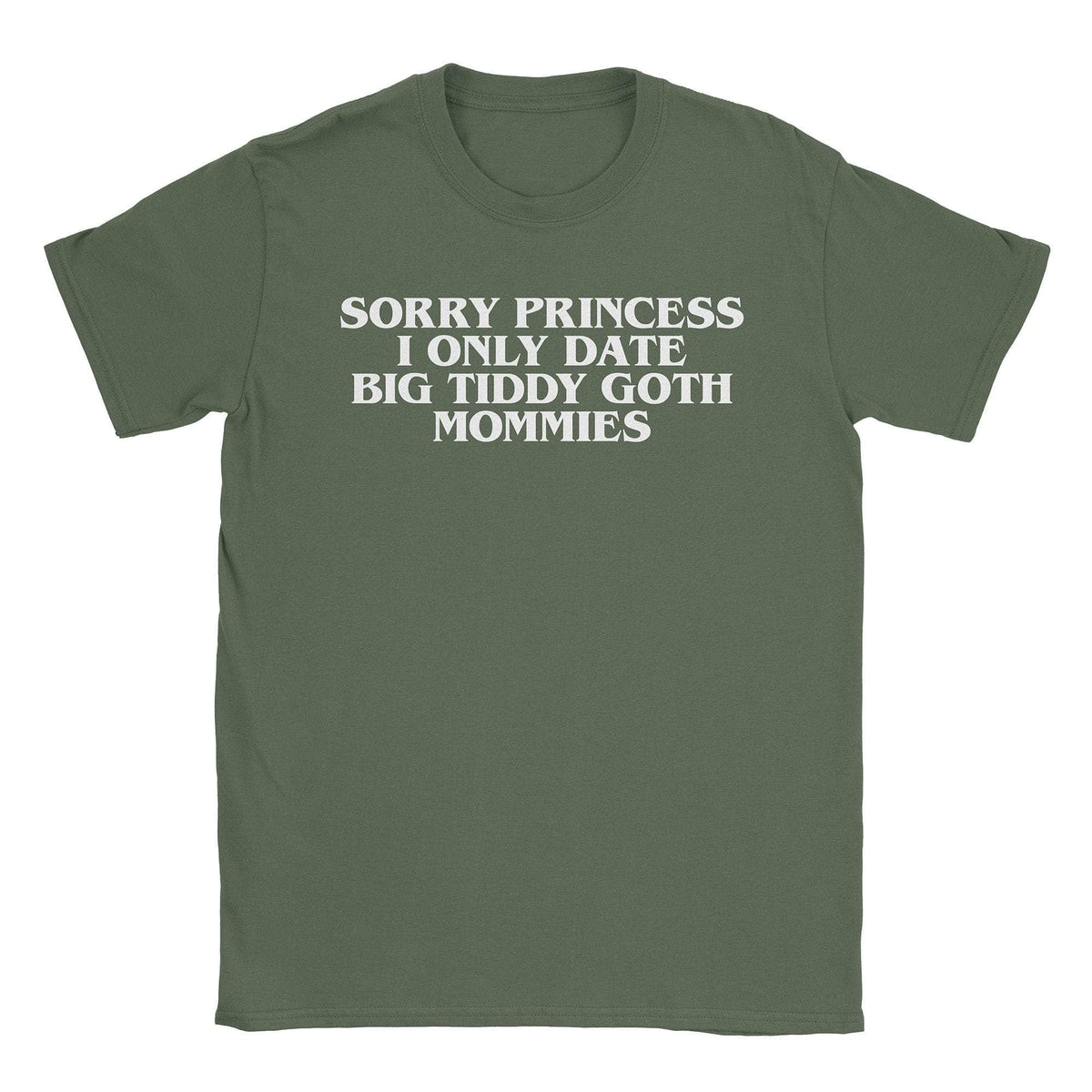 A-or-B-Tees T-Shirt Military Green / S Goth Mommies T-Shirt