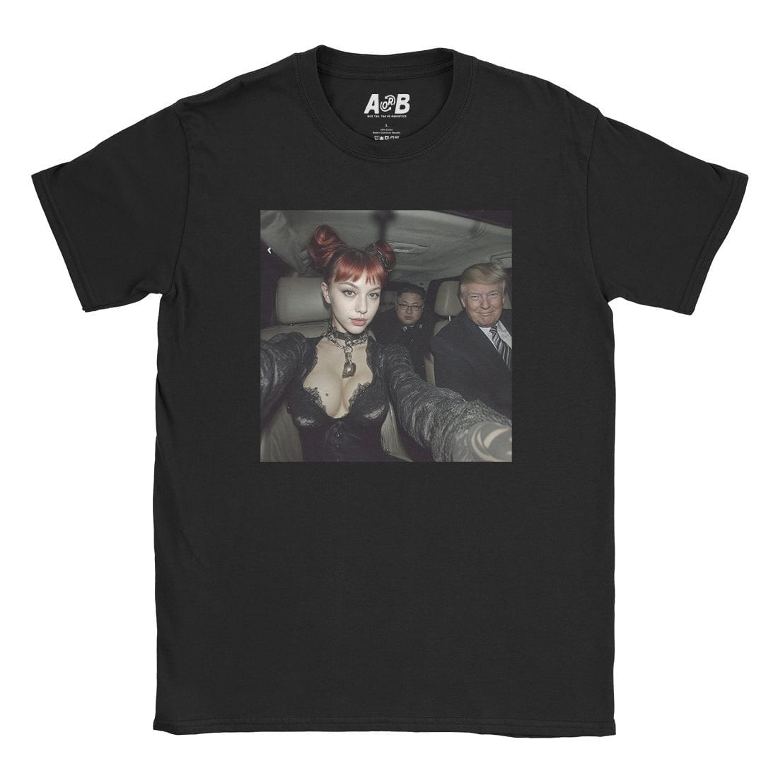 A-or-B-Tees T-Shirt Black / S Goth Selfie T-Shirt