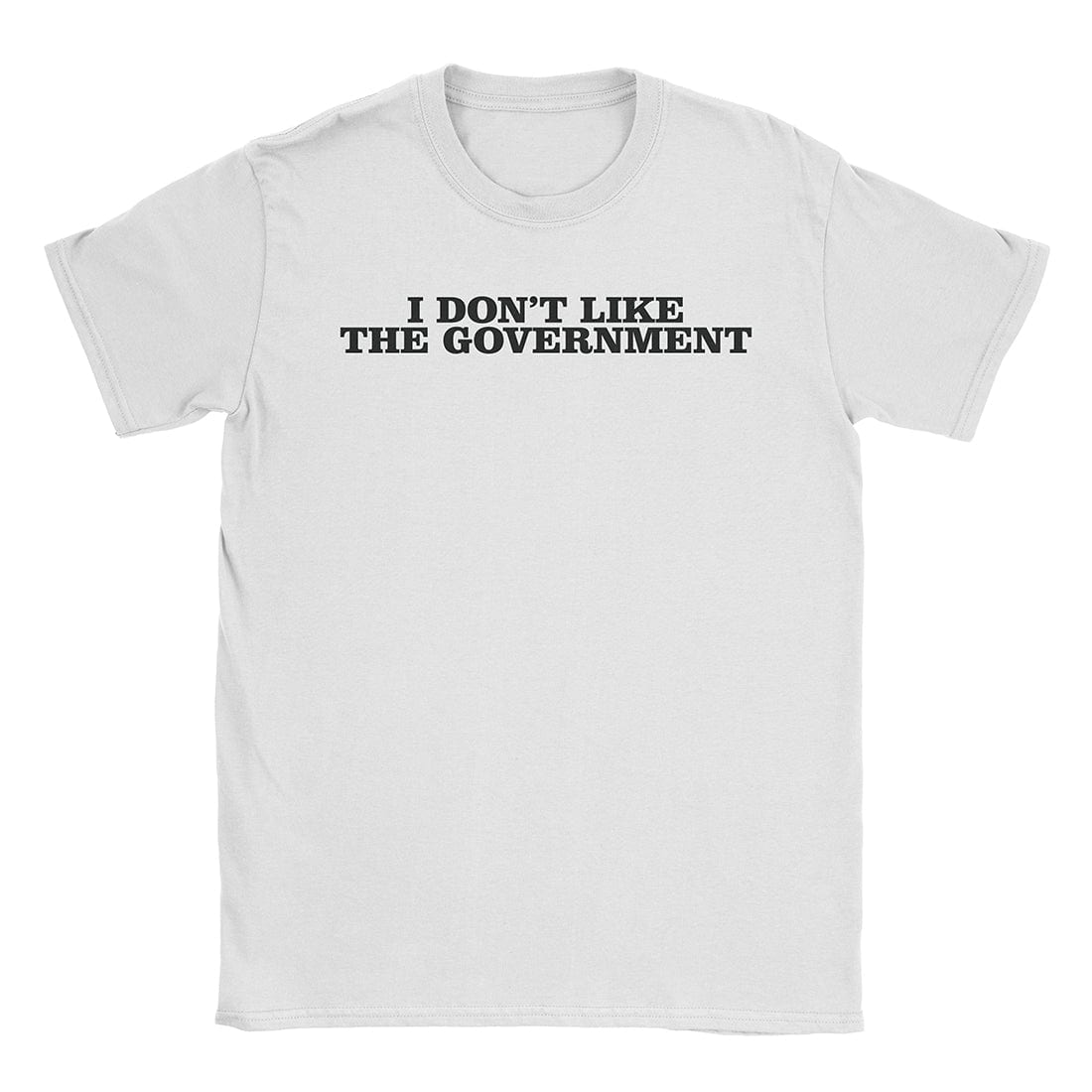 A-or-B-Tees T-Shirt White / S Government T-Shirt