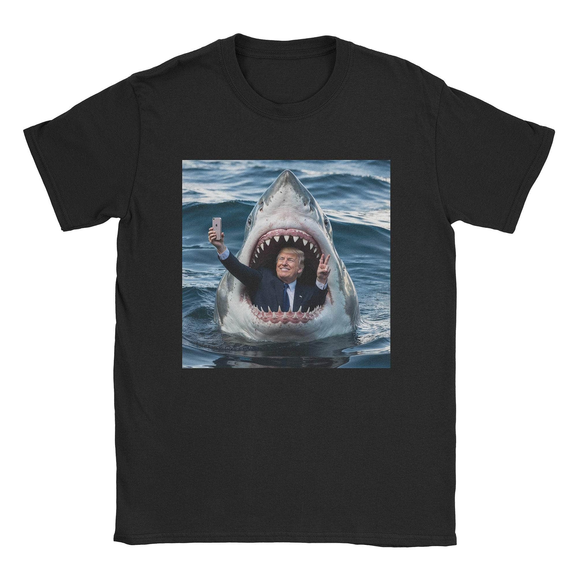 A-or-B-Tees T-Shirt Black / S Great White T-Shirt