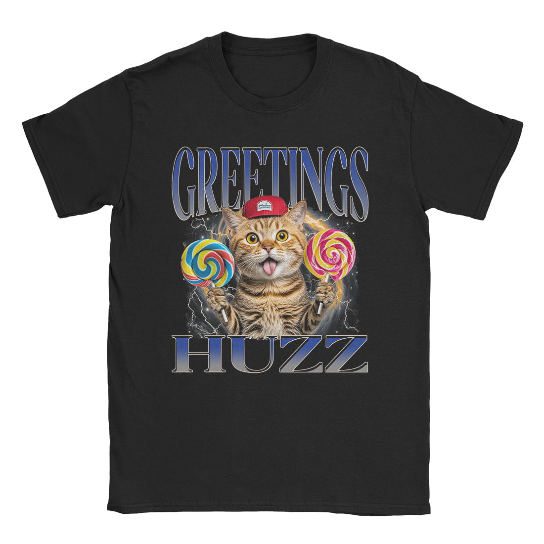 A-or-B-Tees T-Shirt Black / S Greetings Huzz T-Shirt