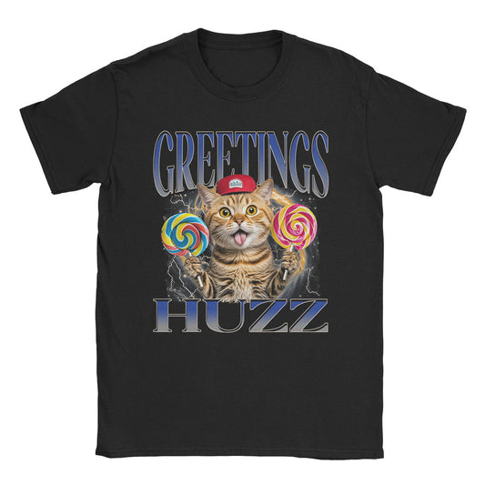 A-or-B-Tees T-Shirt Black / S Greetings Huzz T-Shirt