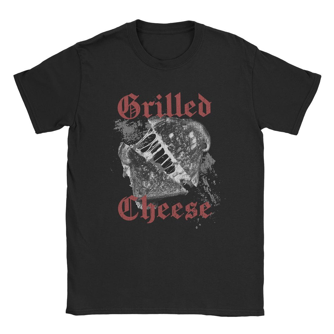 A-or-B-Tees T-Shirt Black / S Grilled Cheese T-Shirt
