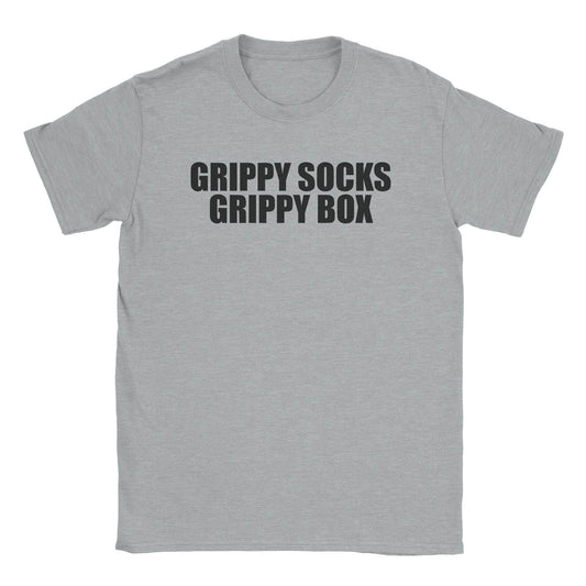 A-or-B-Tees T-Shirt Sport Grey / S Grippy Socks T-Shirt