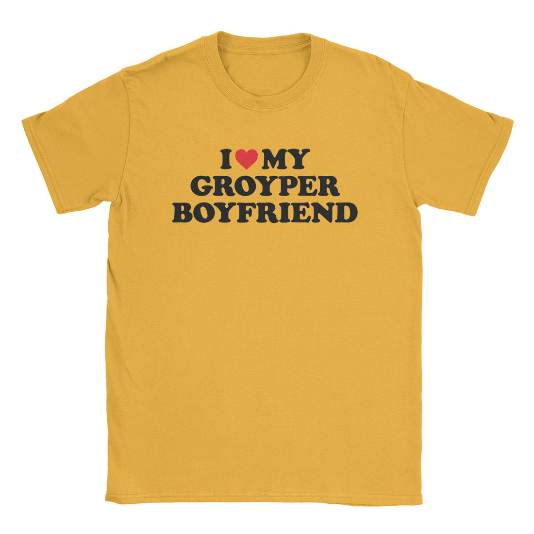 A-or-B-Tees T-Shirt Gold / S Groyper BF T-Shirt