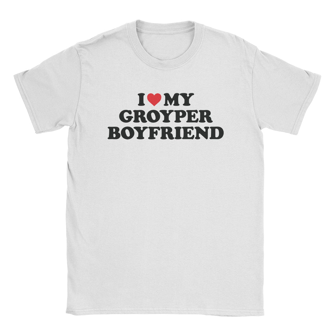 A-or-B-Tees T-Shirt White / S Groyper BF T-Shirt