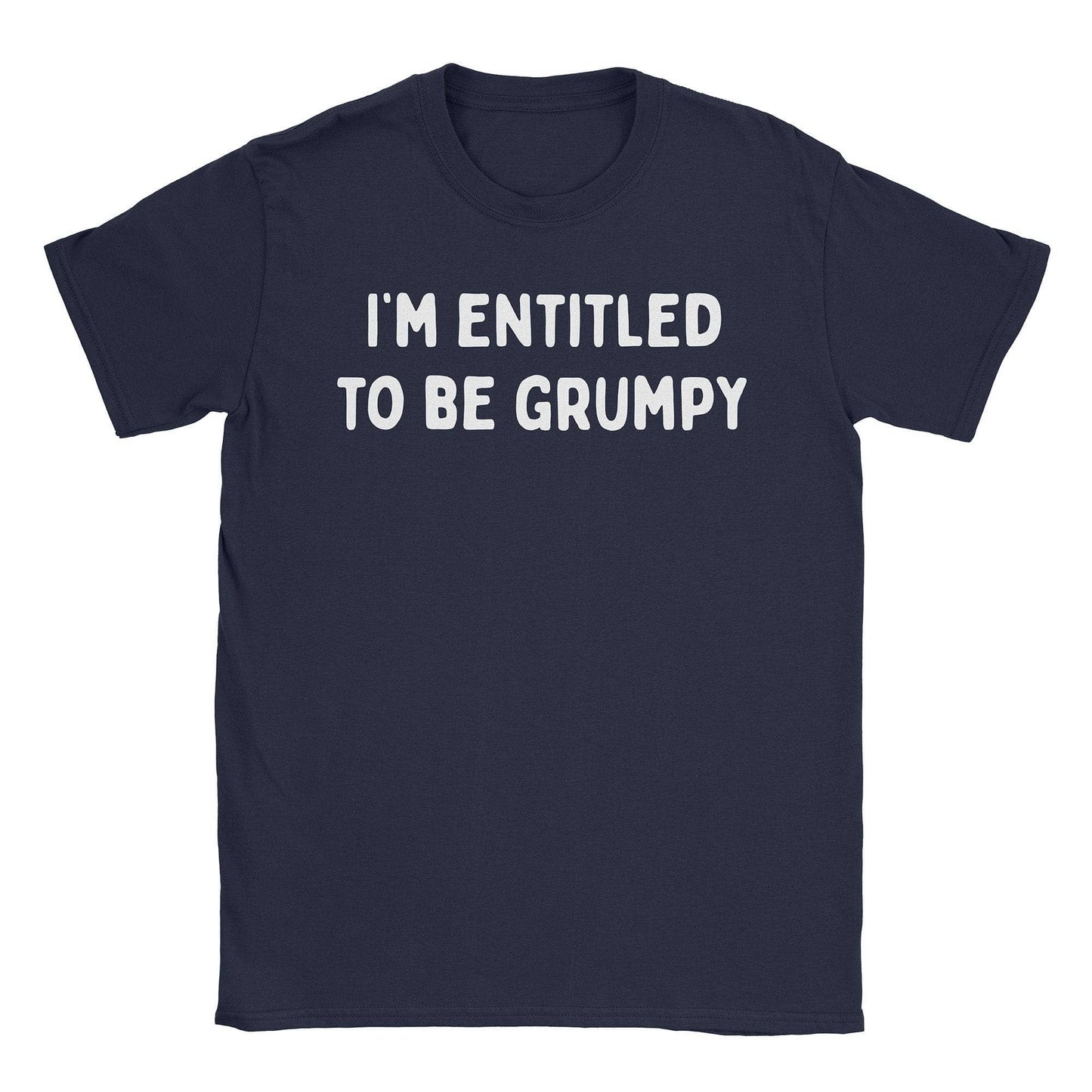 A-or-B-Tees T-Shirt Navy / S Grumpy T-Shirt