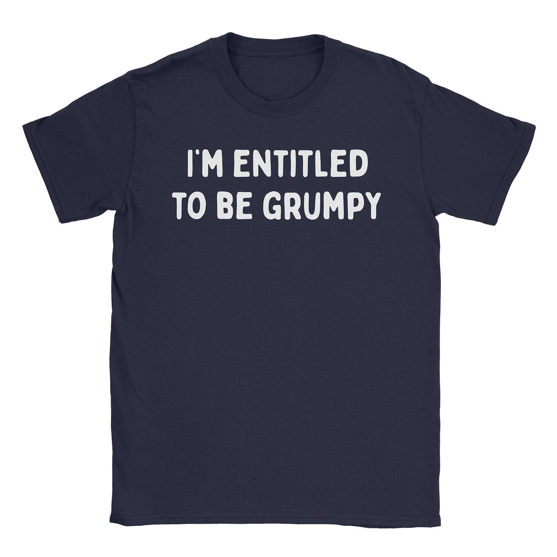 A-or-B-Tees T-Shirt Navy / S Grumpy T-Shirt