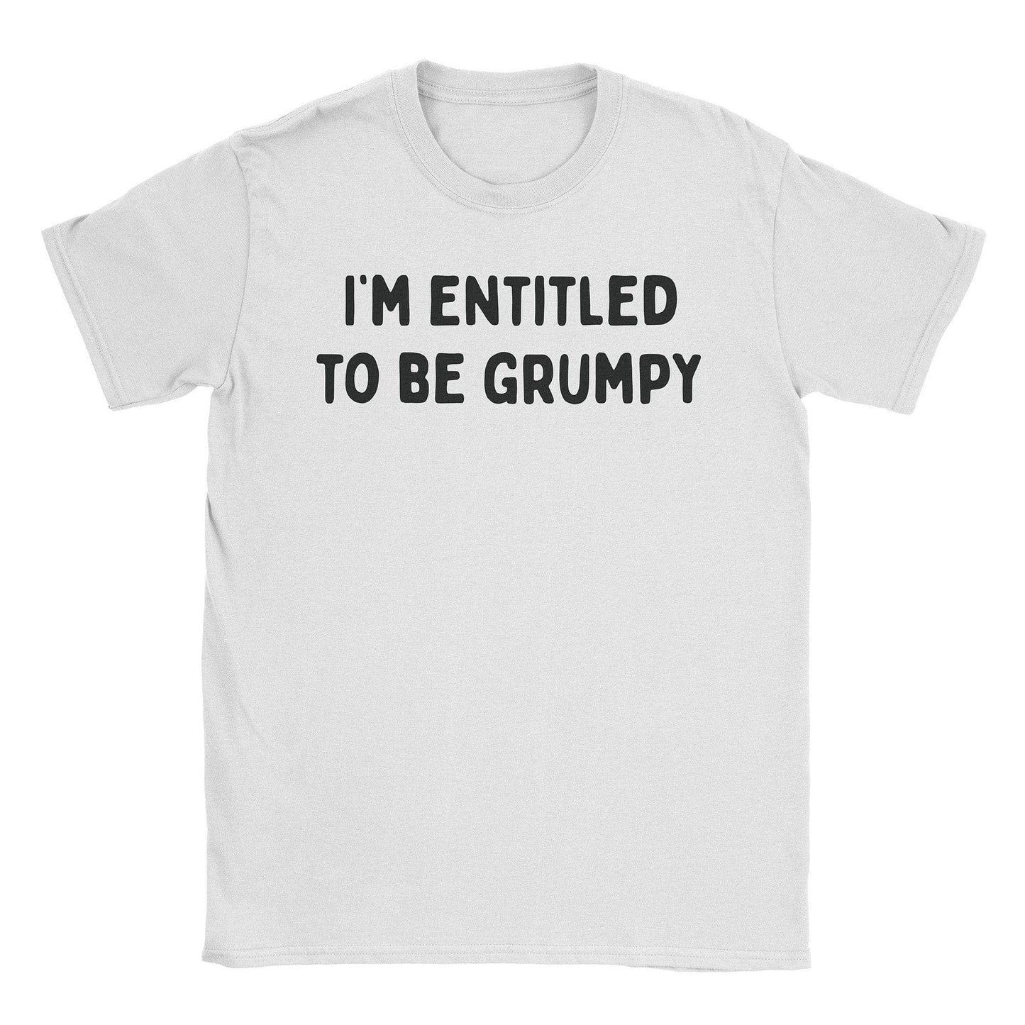 A-or-B-Tees T-Shirt White / S Grumpy T-Shirt