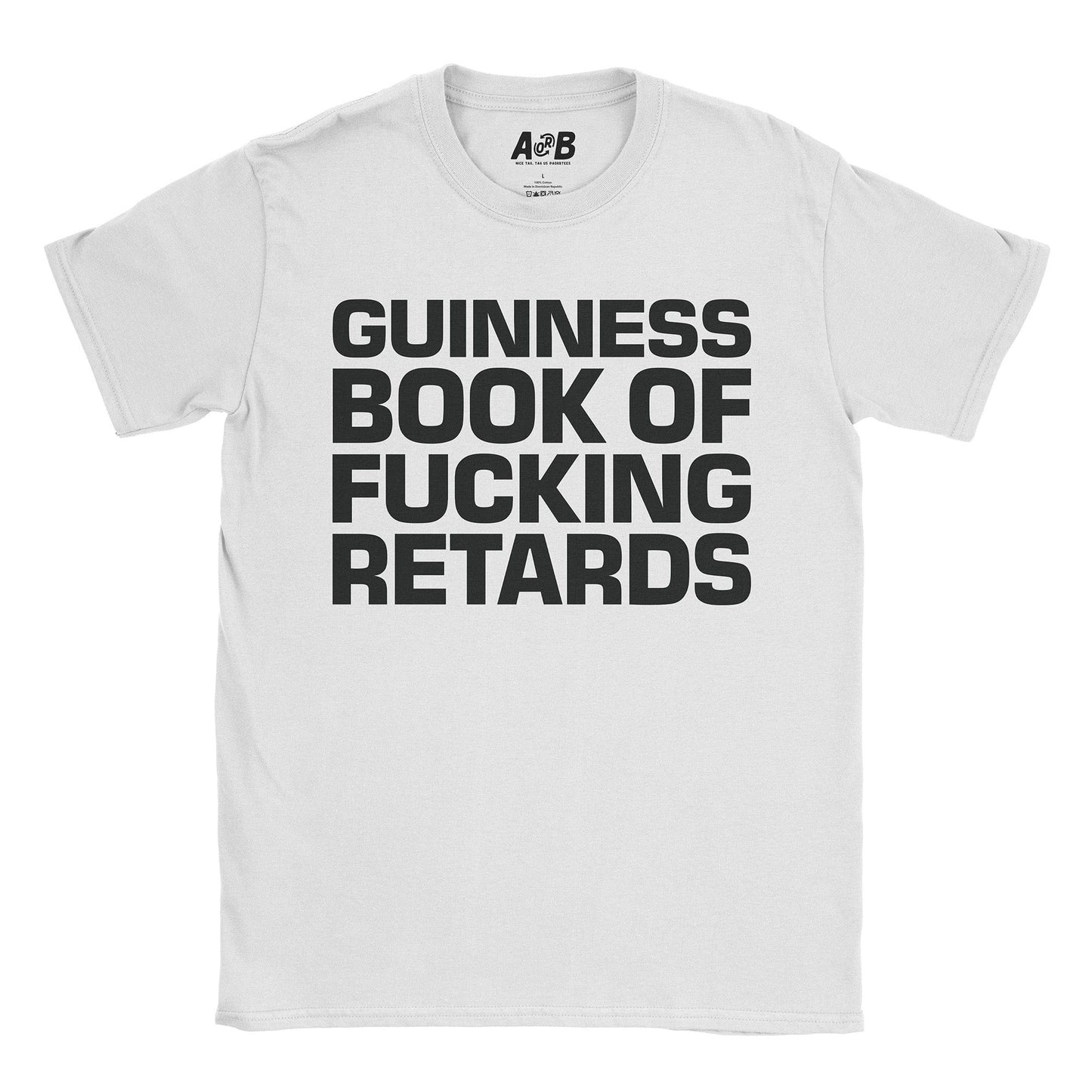 A-or-B-Tees T-Shirt White / S Guinness Book T-Shirt