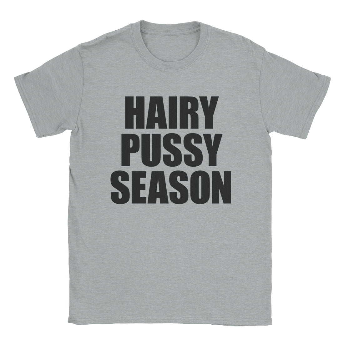 A-or-B-Tees T-Shirt Sport Grey / S Hairy Pussy T-Shirt