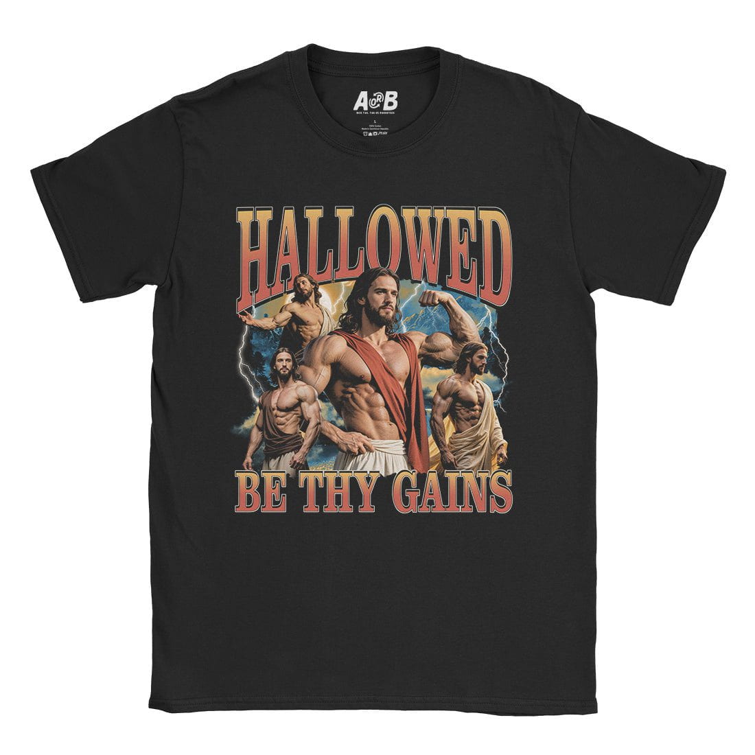 A-or-B-Tees T-Shirt Black / S Hallowed T-Shirt