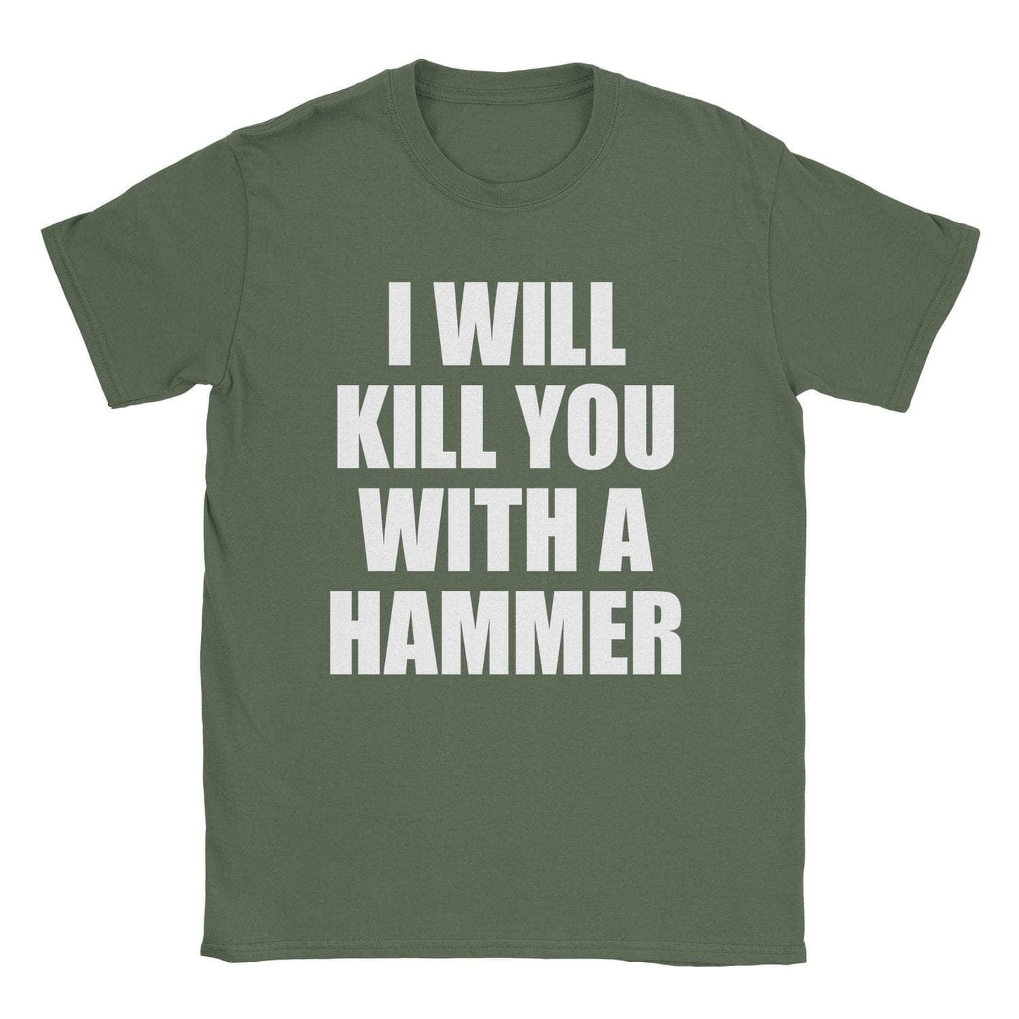 A-or-B-Tees T-Shirt Military Green / S Hammer T-Shirt