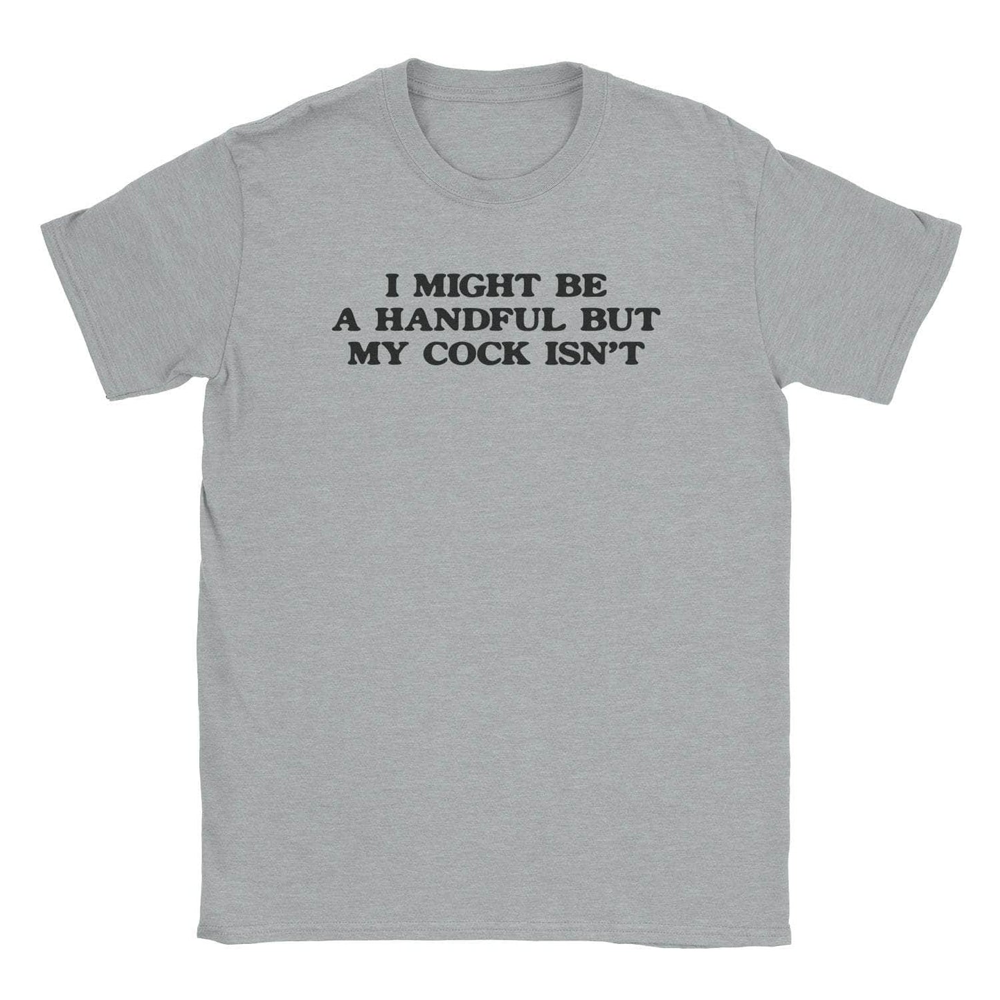 A-or-B-Tees T-Shirt Sport Grey / S Handful T-Shirt