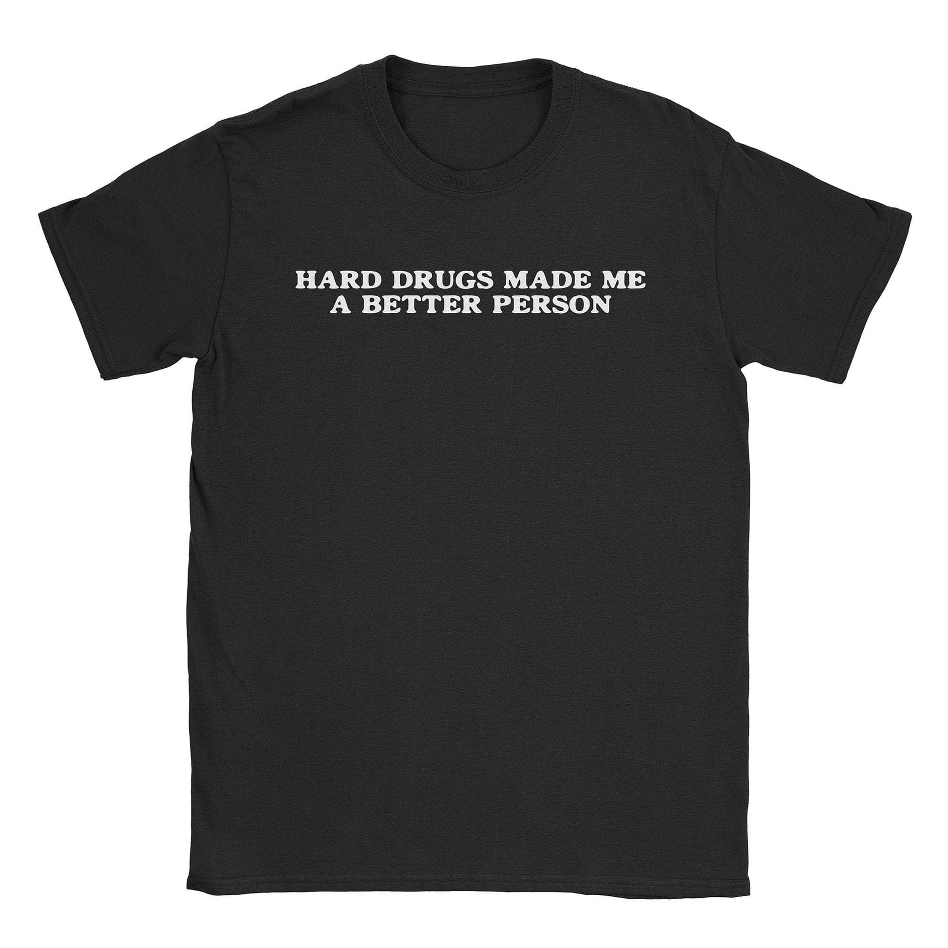 A-or-B-Tees T-Shirt Black / S Hard Drugs T-Shirt