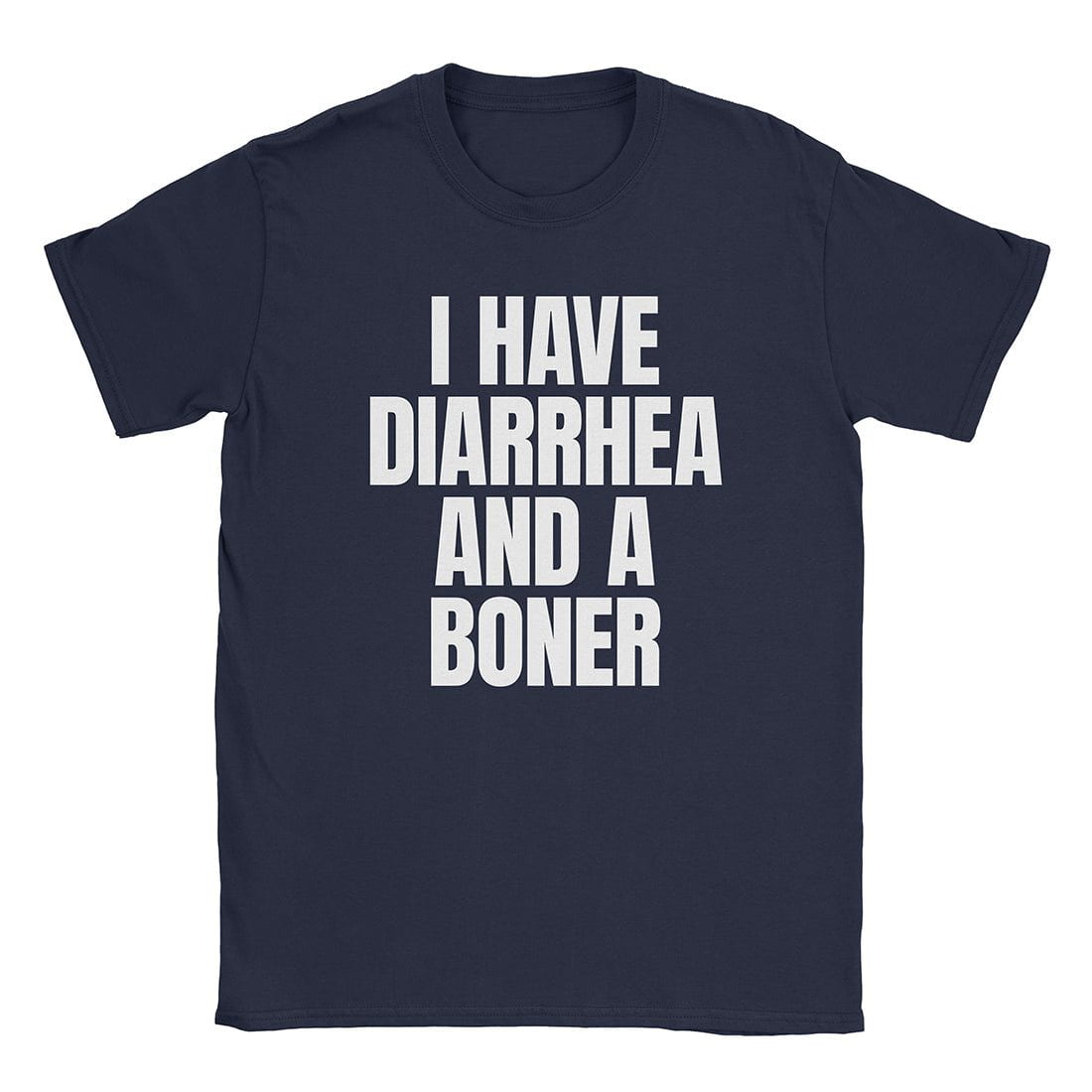 A-or-B-Tees T-Shirt Navy / S Hard Shit T-Shirt