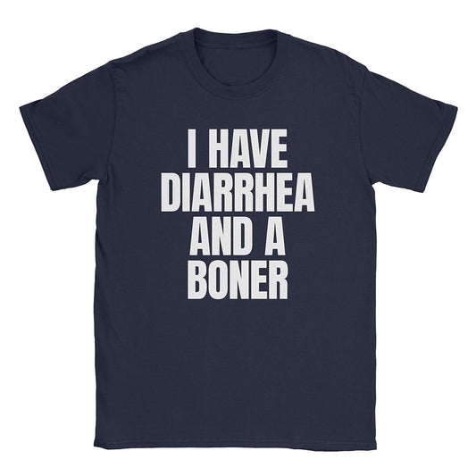 A-or-B-Tees T-Shirt Navy / S Hard Shit T-Shirt
