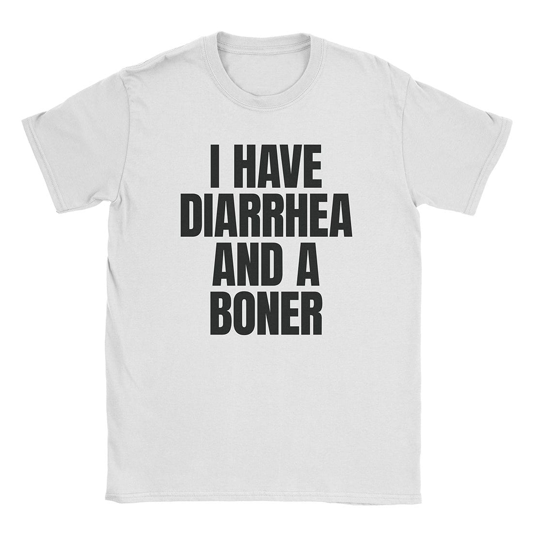A-or-B-Tees T-Shirt White / S Hard Shit T-Shirt