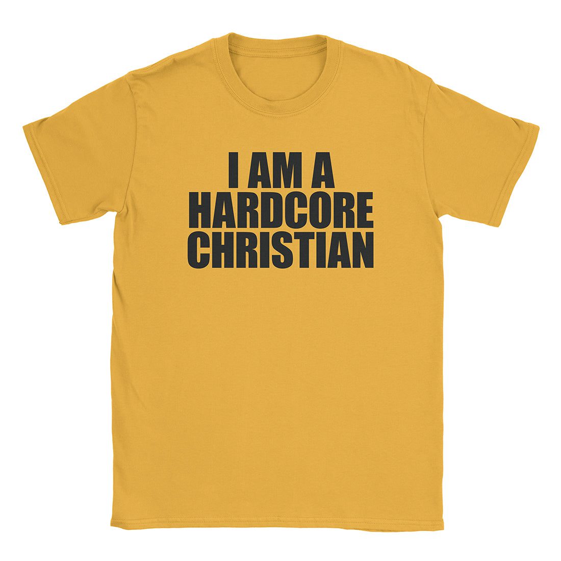 A-or-B-Tees T-Shirt Gold / S Hardcore Christian T-Shirt
