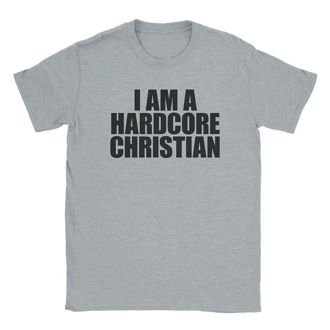 A-or-B-Tees T-Shirt Sport Grey / S Hardcore Christian T-Shirt