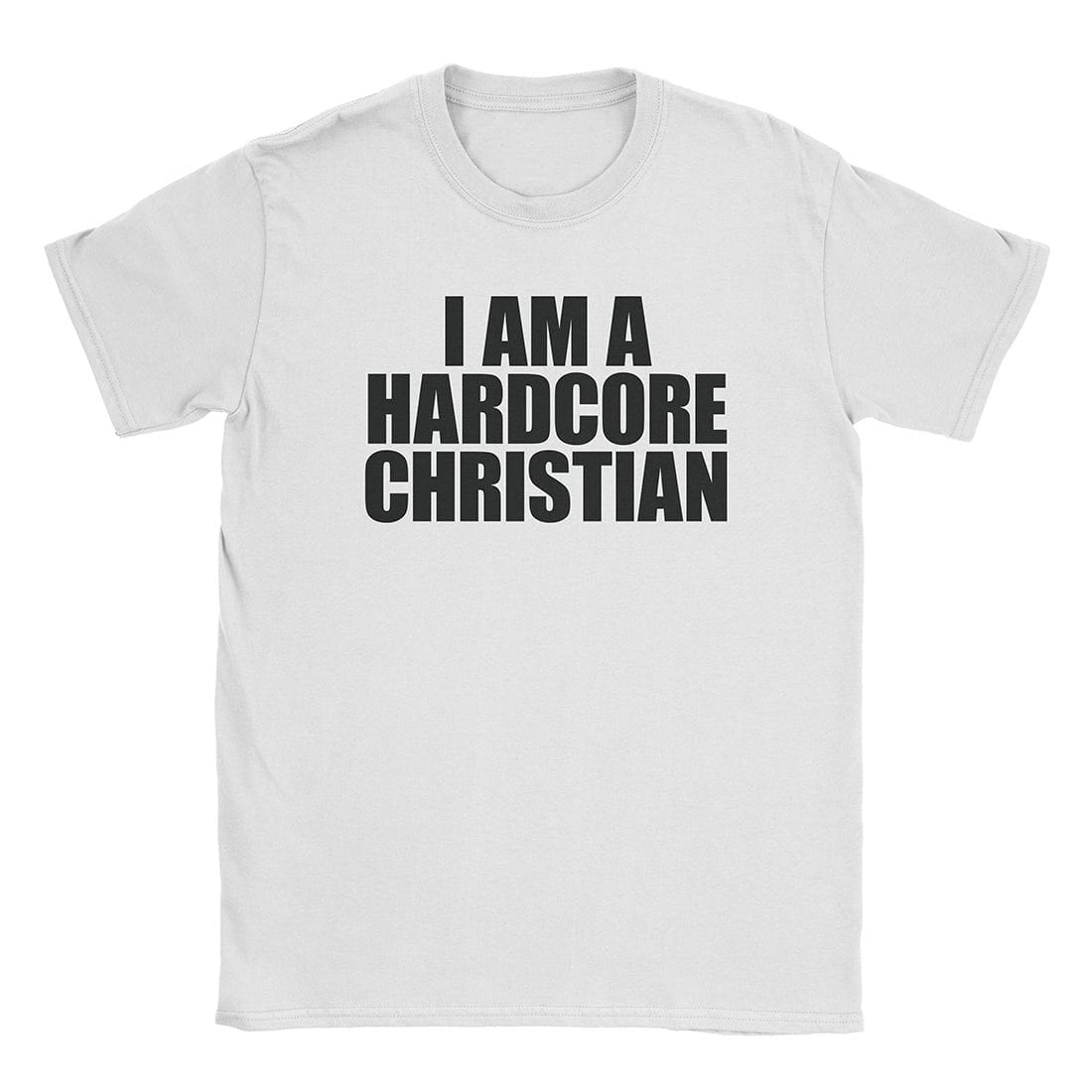 A-or-B-Tees T-Shirt White / S Hardcore Christian T-Shirt