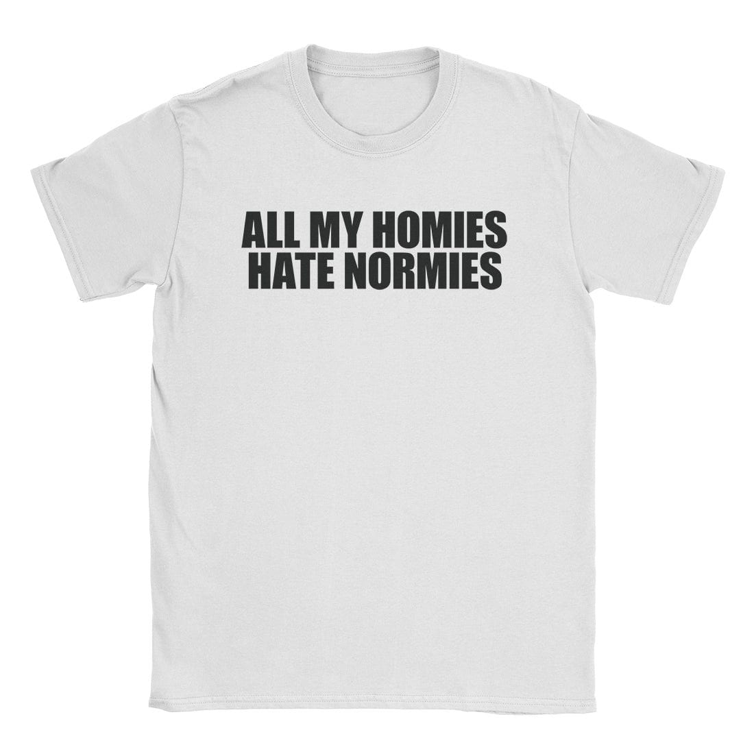 A-or-B-Tees T-Shirt White / S Hate Normies T-Shirt