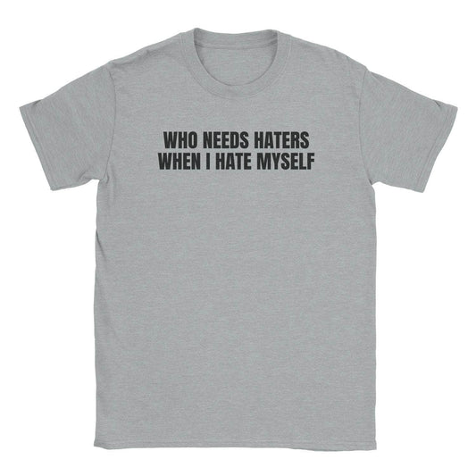 A-or-B-Tees T-Shirt Sport Grey / S Haters T-Shirt