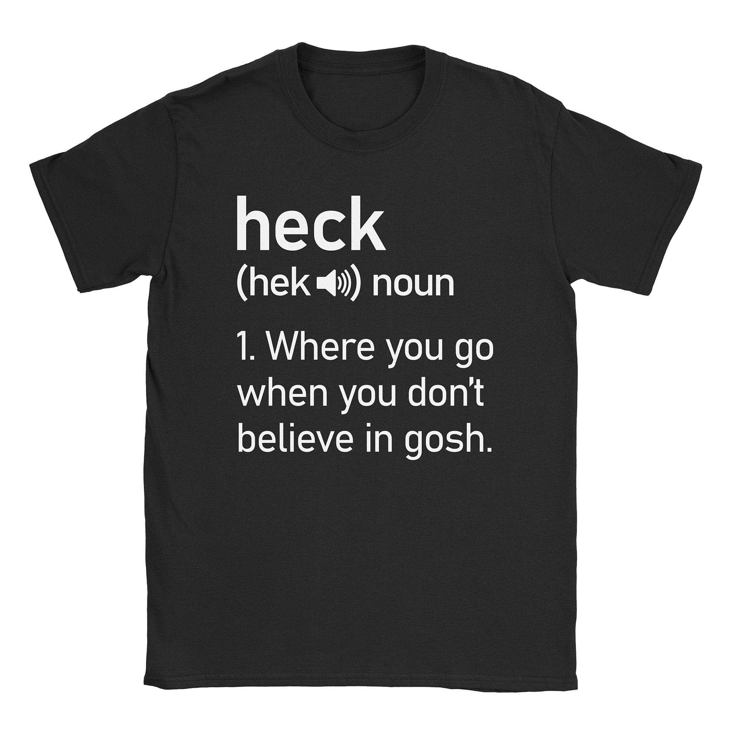 A-or-B-Tees T-Shirt Black / S Heck T-Shirt