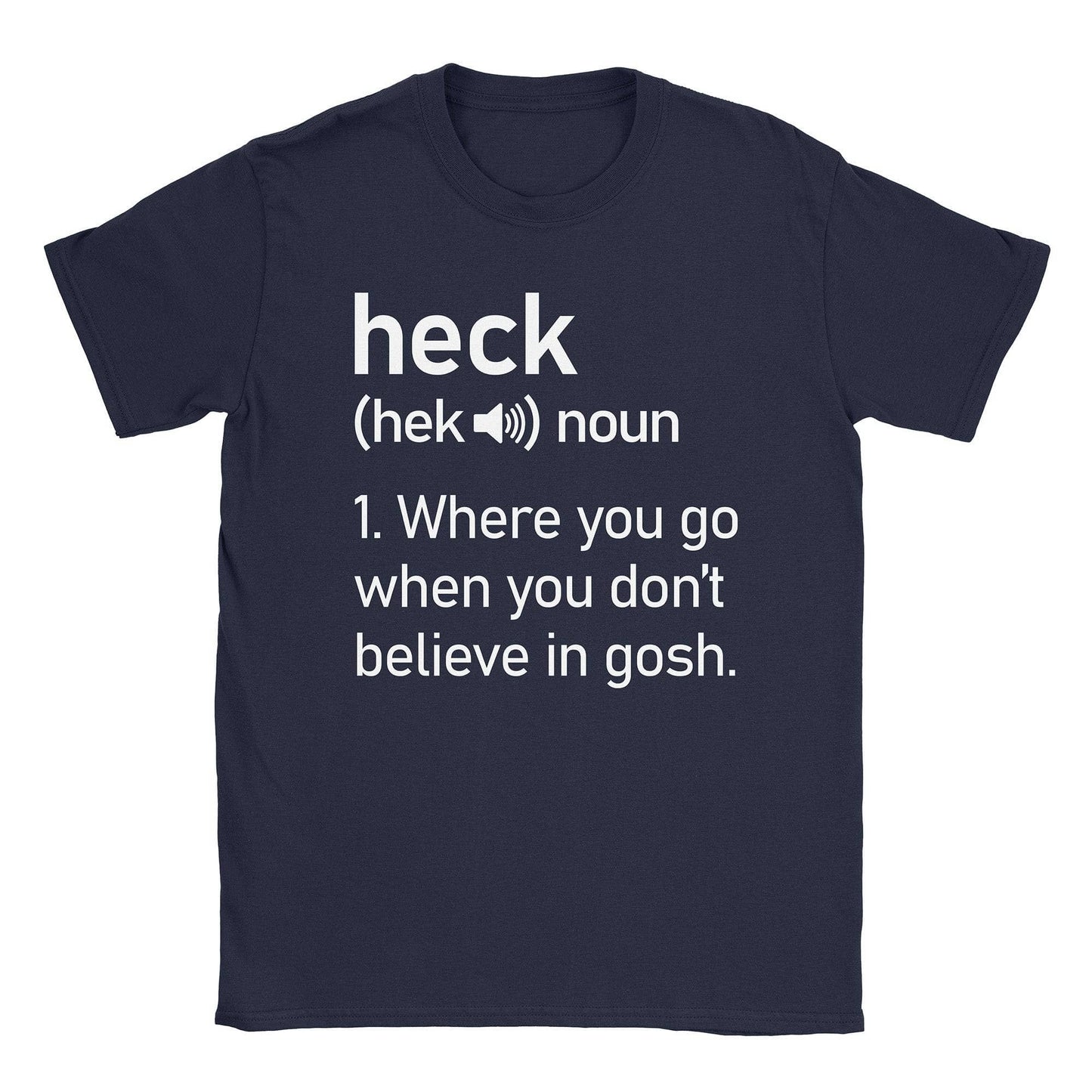 A-or-B-Tees T-Shirt Navy / S Heck T-Shirt