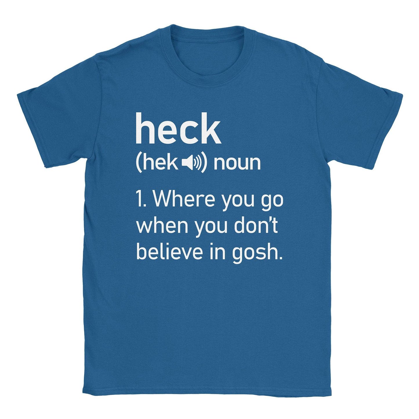 A-or-B-Tees T-Shirt Royal / S Heck T-Shirt