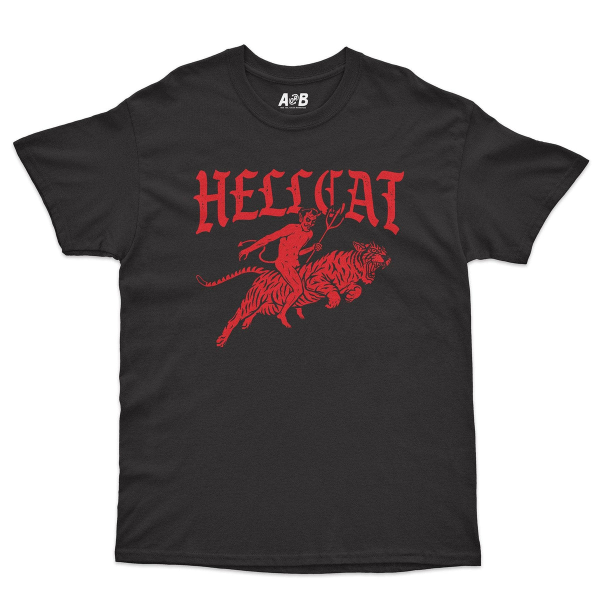 A-or-B-Tees T-Shirt Black / S Hellcat T-Shirt