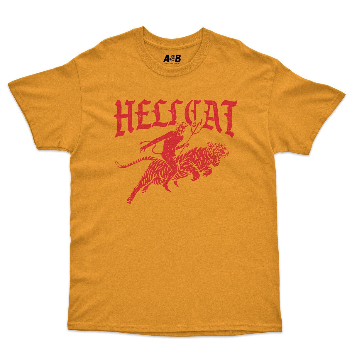 A-or-B-Tees T-Shirt Gold / S Hellcat T-Shirt