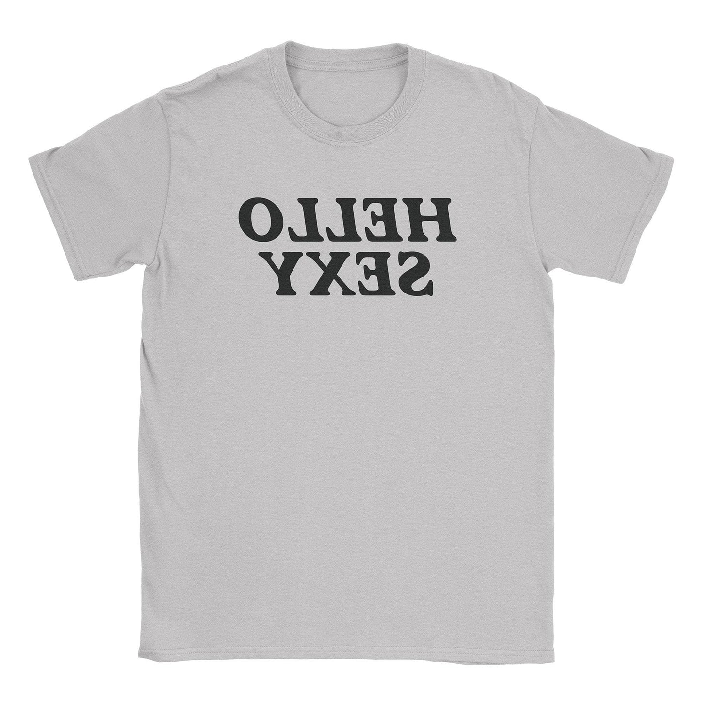 A-or-B-Tees T-Shirt Ice Grey / S Hello Sexy T-Shirt