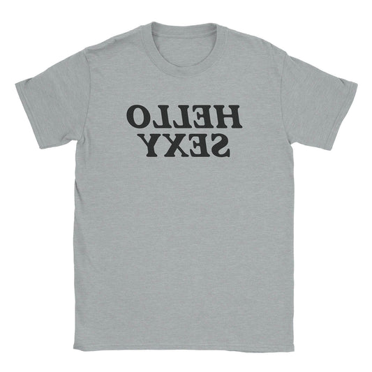 A-or-B-Tees T-Shirt Sport Grey / S Hello Sexy T-Shirt