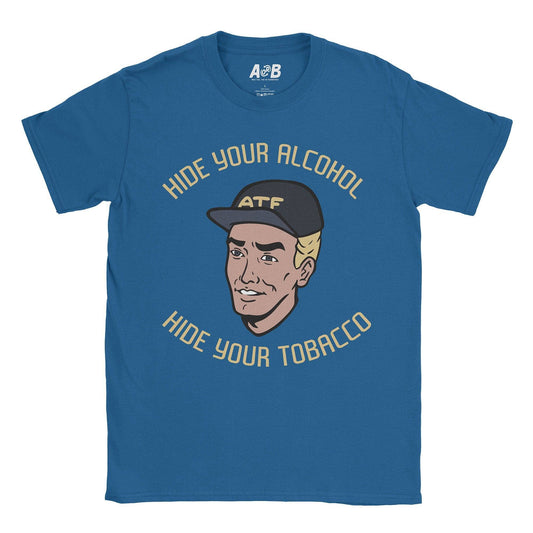 A-or-B-Tees T-Shirt Royal / S Hide ATF T-Shirt
