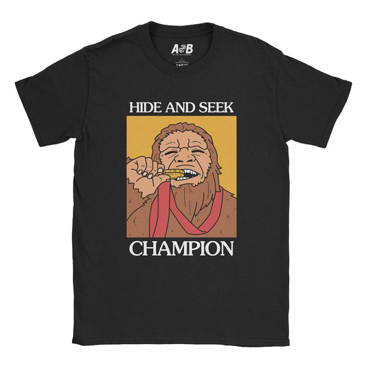 A-or-B-Tees T-Shirt Black / S Hide & Seek T-Shirt