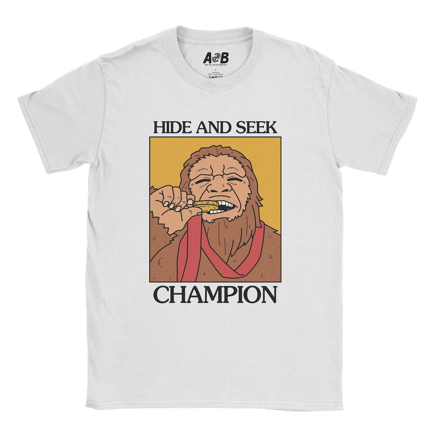 A-or-B-Tees T-Shirt White / S Hide & Seek T-Shirt