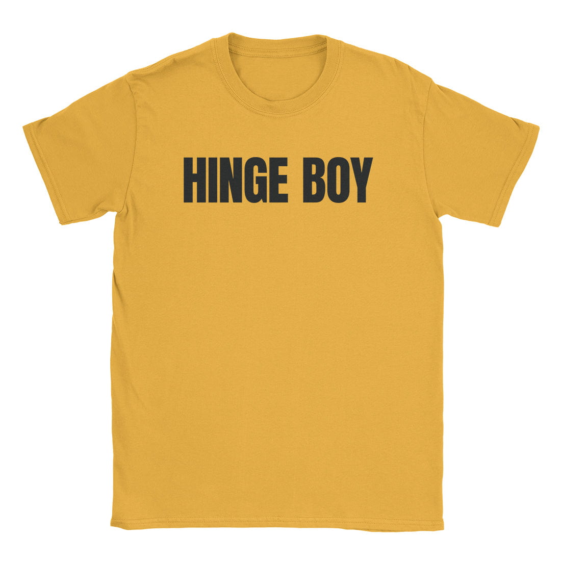 A-or-B-Tees T-Shirt Gold / S Hinge Boy T-Shirt