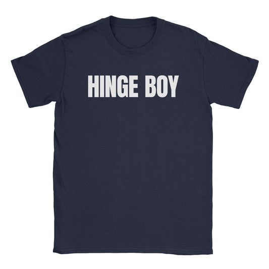 A-or-B-Tees T-Shirt Navy / S Hinge Boy T-Shirt